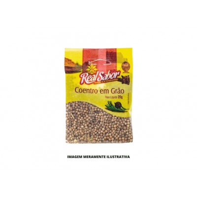 TEMPERO REAL SABOR COENTRO EM GRAO 1X50X15G